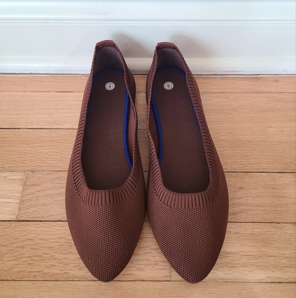 NWT Heawish Brown Ballet Flats, Size 8 - Picture 5 of 9